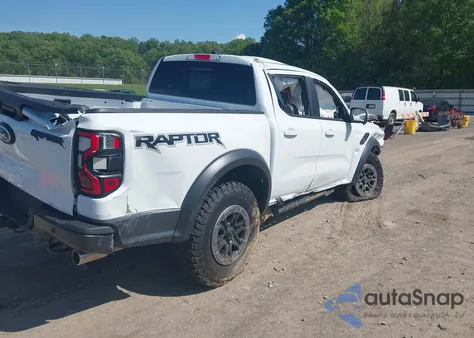 2024 Ford Ranger Raptor из США, поврежденный, VIN 1FTER4LR8RLE48320
